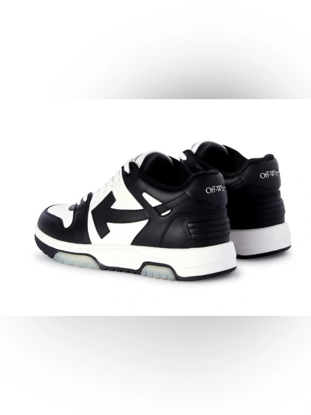 Off-White “Out of Office” Low Sneakers- White/Black Size EU 43